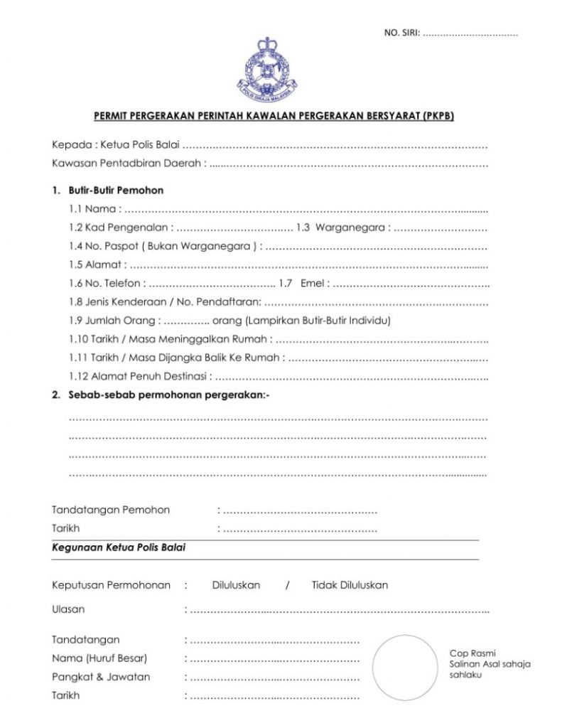 borang permit pkpb